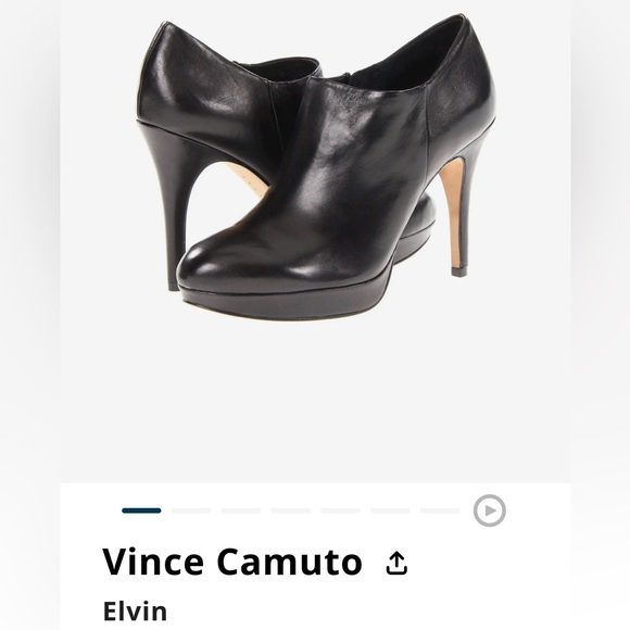 Vince Camuto Shoes - Vince Camuto Elvin Booties, Black, Size 9